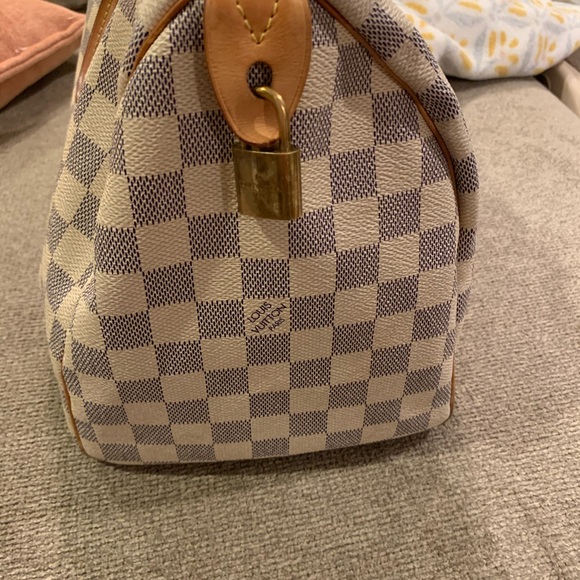 NOT FOR SALE - Louis Vuitton Speedy 30 Damier Azur - Picture 4 of 10